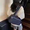 Bolsa de Ombro Simples Estilo Coreano, Bolsa de Ombro Versátil e da Moda para o Dia a Dia, Bolsa de Mão com Múltiplos Bolsos para Usar na Axila, Bolsa de Mão Tote