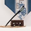 Horquilla de madera, tocado de estilo nacional, nuevo estilo chino, estilo antiguo, horquilla de perla, accesorios para el cabello Hanfu para mujer, horquilla para el cabello, falda con cara de caballo de alta calidad