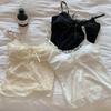 Verano 2025 Nuevo Deseo Puro Lazo Encaje Hermoso Espalda Camisola Mujer Versátil Top Chaleco Base
