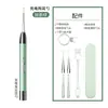 Ferramenta de Limpeza de Ouvido com Luz, Conjunto Luminoso de Cotonetes de Orelha, Conjunto Completo para Crianças e Bebês, Cotonete de Orelha Visual, Pinça para Secreção Nasal, Colher de Orelha