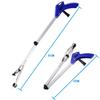 Pinza para Basura Plegable, Pinzas de Saneamiento, Recogedor de Basura de Saneamiento, Plegable, No Necesita Agacharse, Pinza de Herramienta de Recogida para el Hogar