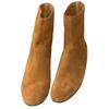 Botines para Mujer con Aumento de Altura, Estilo Birkenstock, Novedad Otoño e Invierno 2026, Botas Vaqueras Casuales Versátiles, Botines Arrugados para Mujer