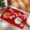 Alfombra Navideña Amazon Hogar Dormitorio Sala de Estar Manta de Mesita de Noche Felpudo Puerta Fácil de Cuidar Alfombra Antideslizante