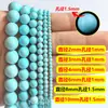 Grânulos de Turquesa Milho 2/3/4/6mm Grânulos Soltos DIY Pulseira de Miçangas Colar Contas Espaçadoras Grânulos de Turquesa