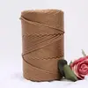 Corpo de luz grosso fio de gelo oco fio de gelo tecido à mão diy saco fio almofada fio de verão chapéu de sol fio