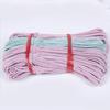 Cuerda de Saltar Elástica con Mango Redondo Cuerda Elástica Lunares Rojo y Verde Accesorios para Ropa Banda Elástica Fabricante de Yiwu Hecho a Mano Bricolaje