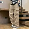 Pantalones Cargo Modernos para Hombre con Múltiples Bolsillos, Pierna Recta Holgada, Casual Deportivo para Exteriores, Pierna Ancha para Hombre, Venta al por Mayor