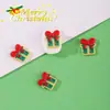 Al por mayor joyas para uñas de Navidad transfronterizas nuevas lindo caricatura sombrero tridimensional copo de nieve anciano decoración de uñas DIY