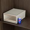 Caja de almacenamiento tipo cajón, organizador de ropa interior, armario de plástico transparente para el hogar