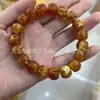Pulsera de cera de abeja de segunda generación 10*12 pulsera de resina de círculo único antiguo hombres y mujeres con las personas recomendadas del producto