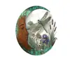 Bestseller transfronterizo Decoración de pared Luna Creciente Abeja adorno de decoración de pared de luna creciente de metal