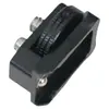 Jaula de Cámara DSLR Micro Expansión Montura de Zapata Fría Tornillo de 1/4 Adaptador de Liberación Rápida para Luz de Relleno Micrófono Base de Zapata Caliente