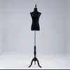 Accesorios para Maquetas de Vestidos de Novia, Escaparate de Tienda de Ropa Femenina, Maniquí de Cuerpo Entero Blanco y Negro, Soporte de Exhibición para Vestidos