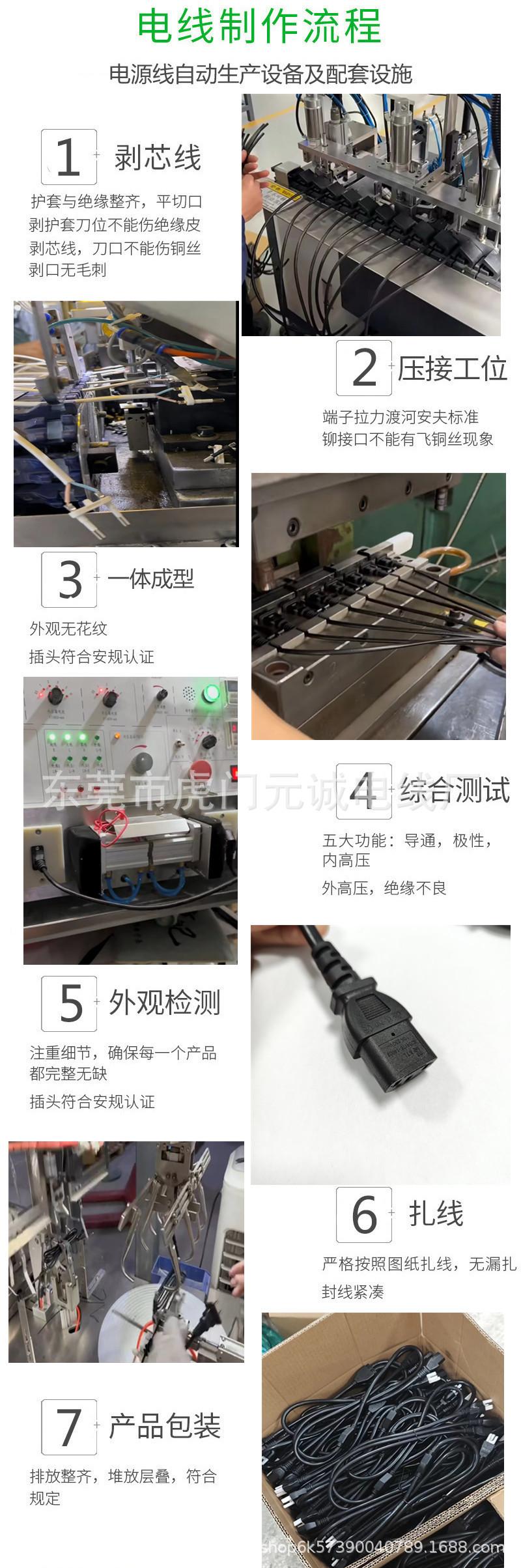 电源线制作流程