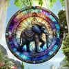 Directo de Fábrica Transfronterizo Temu Serie Mundo Animal Colección Colgantes de Disco Acrílico Coloridos Decorativos para Interiores y Exteriores