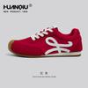 Tênis de Treino Alemão Vermelho Universal para Mulheres 2025 Novo Verão Moda Quente Tênis Leves Casuais Sapatos Femininos