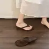 Chanclas Retro Casuales Versátiles para Mujer 2026 Verano Vacaciones al Aire Libre Sandalias de Plataforma Uso Diario