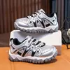 Sapatos Esportivos Infantis Estilo Primavera e Outono Antiderrapantes Resistentes ao Desgaste Versáteis Modernos Sapatos Funcionais para Meninos Pequenos Sapatos para Meninas Pequenas Sapatos Infantis Outono