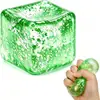 Copos de Nieve Cubitos de Hielo Agradables Cubitos de Hielo Juguete Squishy de Maltosa Juguete Squishy de Concha Marina Gadget de Alivio del Estrés de Rebote Lento