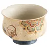 Copo de Chá Cultural e Criativo Céu Voador de Dunhuang Cerâmica Azul e Branca Vermelho-Pedra Caneca de Mestre Caneca com Borda Florada Caneca de Chá Caneca para Degustação de Chá Caneca da Fortuna e Longevidade