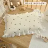 Almohada de gasa de algodón puro para bebé, almohada de algodón para lactantes, almohada transpirable de trigo sarraceno, adecuada para las siestas de los niños de jardín de infantes, y se puede usar en las cuatro estaciones.