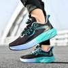 Zapatillas de Correr Shadows para Hombre sin Cordones Malla Transpirable de Verano Zapatilla Amortiguadora Zapatillas de Correr para Adolescentes y Estudiantes con Hebilla Giratoria
