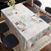 Mantel impermeable a prueba de aceite de PVC Estilo Dopamina Ins Mantel de Mesa Almohadilla Protectora Mantel Rectangular para Mesa de Comedor Mantel para Mesa de Comedor de Tacto de Alta Gama