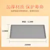 Venta Directa de Fábrica Posavasos de Silicona Drenante Aislante de Calor Antideslizante Doble Posavasos Posavasos de Hotel Posavasos Rectangular para Vaso de Enjuague Bucal