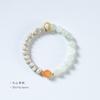 Pulseira de Bodhi Tianshan Cui estrela lua pulseira de ágata fonte de sal abóbora pulseira de contas de transferência joias de jade dongling atacado
