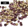 Ventas Directas de Fábrica de Diamantes Aaa de Comercio Nacional, Diamantes de Cristal de Vidrio Redondos Coloridos de Fondo Puntiagudo, Pedrería, Accesorios para Joyería y Ropa DIY