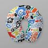 Chaqueta Estampada 2026 Almohada Inflable en Forma de U Núcleo de Almohada Inflable Protección para el Cuello Almohada en Forma de U Almohada de Viaje Almohada para el Cuello Soporte para el Cuello Almohada en Forma de U