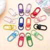 Yuku32X12Mm Broche Ovalado Pintado para Puerta Llavero Cadena para Teléfono DIY Accesorios de Piezas con Cierre de Resorte