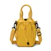 Nueva Bolsa Casual Ligera de un Solo Hombro para Teléfono Móvil y Botella de Agua, Impermeable de Nylon Suave, Portátil con Cordón, Cruzada, Unisex