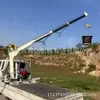 Guindaste Pequeno Montado em Caminhão para Uso Doméstico Guindaste Montado em Caminhão 12V24V 500 kg 1 Tonelada Caminhão Pequeno Guindaste Hidráulico Montado em Caminhão
