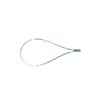 Suministro de Cordones para Tazas de Agua de Alambre Metálico, Cordones de Aluminio Recubiertos de Goma para Ropa, Cuerdas de Tensión, Productos, Etiquetas para Equipaje, Cordones Colgantes