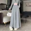 Nuevos pantalones largos casuales de pierna ancha, ajustados a la cintura, holgados, adelgazantes, para primavera y otoño