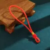 Cordão com Franja de Corda para Alça 11cm Sachê Pingente Acessórios para Chave de Carro Corda Pendurada Tecida à Mão DIY