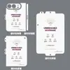 Adecuado para iPhone Duo: Protector de pantalla de hidrogel invisible tipo diamante, protector de pantalla interior de alta definición, película de pantalla exterior mate y película trasera Apple Duo