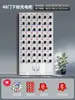 Gabinete de Almacenamiento para Teléfonos Móviles con Cerradura, Gabinete de Carga para Walkie-Talkies, Puerta de Cristal, Recargable, Gabinete de Almacenamiento para Teléfonos Móviles para Salas de Exámenes Escolares
