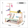 Parque de Juegos para Pájaros Parrot Pepperwood con Escalera, Columpio, Plataforma para Pájaros, Parque de Entrenamiento para Periquitos, Parque de Juegos para Periquitos
