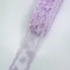 Fita de renda bordada colorida com laço duplo de 4 cm para laços de cabelo DIY, decoração de sapatos e chapéus, e enfeites de presente