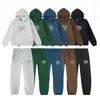 Adwysd Conjunto de Sudadera con Capucha y Pantalón de Chándal Unisex Básico de Forro Polar con Estampado de Sol, Estilo Nuevo de Otoño e Invierno de Moda para Pareja