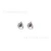 Aleación de Titanio F136 Stud de Bola de Tres Garras Stud de Labio Stud de Ombligo Stud de Lengua Rosca Interna Joyería para Piercings Accesorios