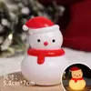 Decoração de Bolo Celebridade da Internet de Natal 2025 Enfeites de Papai Noel Coração de Cola Macia Decoração de Feliz Natal Plug-in
