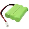 Paquete de baterías recargables Ni-MH AAA No. 7 de 3.6V 600mAh para juguete, control remoto de coche, instrumento, luz de emergencia, venta de fábrica
