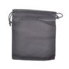 Bolsa de Franela con Cordón Bolsa de Almacenamiento Borde Biselado de Terciopelo Bolsa de Tela para Joyería Bolsa Negra de Franela con Cordón en stock Bolsa