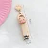 Tesoura de Unha para Crianças, Cortador de Unha de Garra de Gato Desenho Animado, Tesoura para Cutículas, Ferramentas Domésticas de Manicure, Cortador de Unha Portátil para Estudantes, Material Escolar