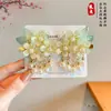 Horquilla floral estilo antiguo para niños, horquilla de princesa tradicional, horquilla con borla estilo chino para niñas pequeñas, accesorio para el cabello Hanfu para niñas