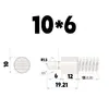 Shang En Mold Clip Limitador Deslizador SLK SY351/Y-Z5130/SY-Z5140/SY353/Bloqueo de Corredor