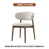 Cadeira de Jantar Nórdica Cadeira com Encosto de Designer para Sala de Jantar, Lazer, Uso Doméstico, Luxo Leve, Cadeira de Mesa de Jantar Minimalista Moderna, Cadeira de Arte